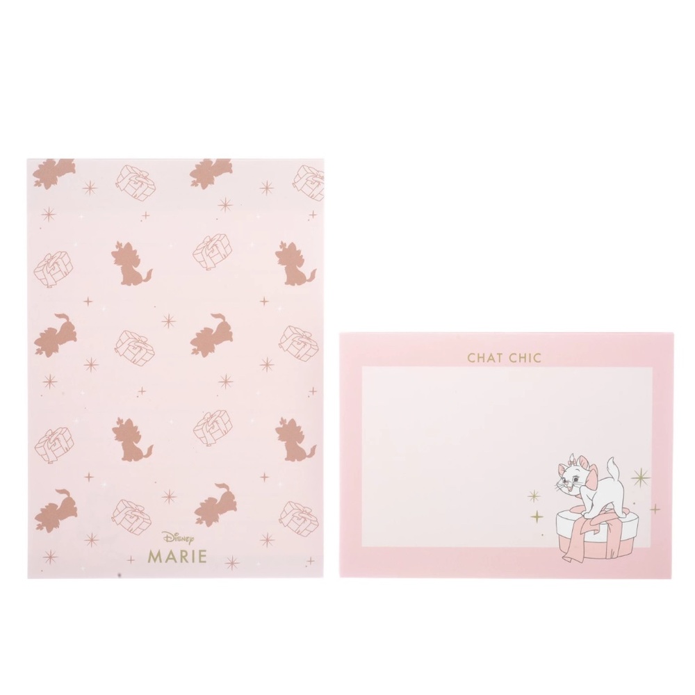 NEW NWT Disney Japan Marie Aristocats Mini Stationery Letter Set Kawaii